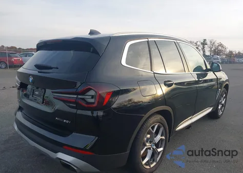 2022 BMW X3 xDrive30I from USA, damaged, VIN WBX57DP06NN176045